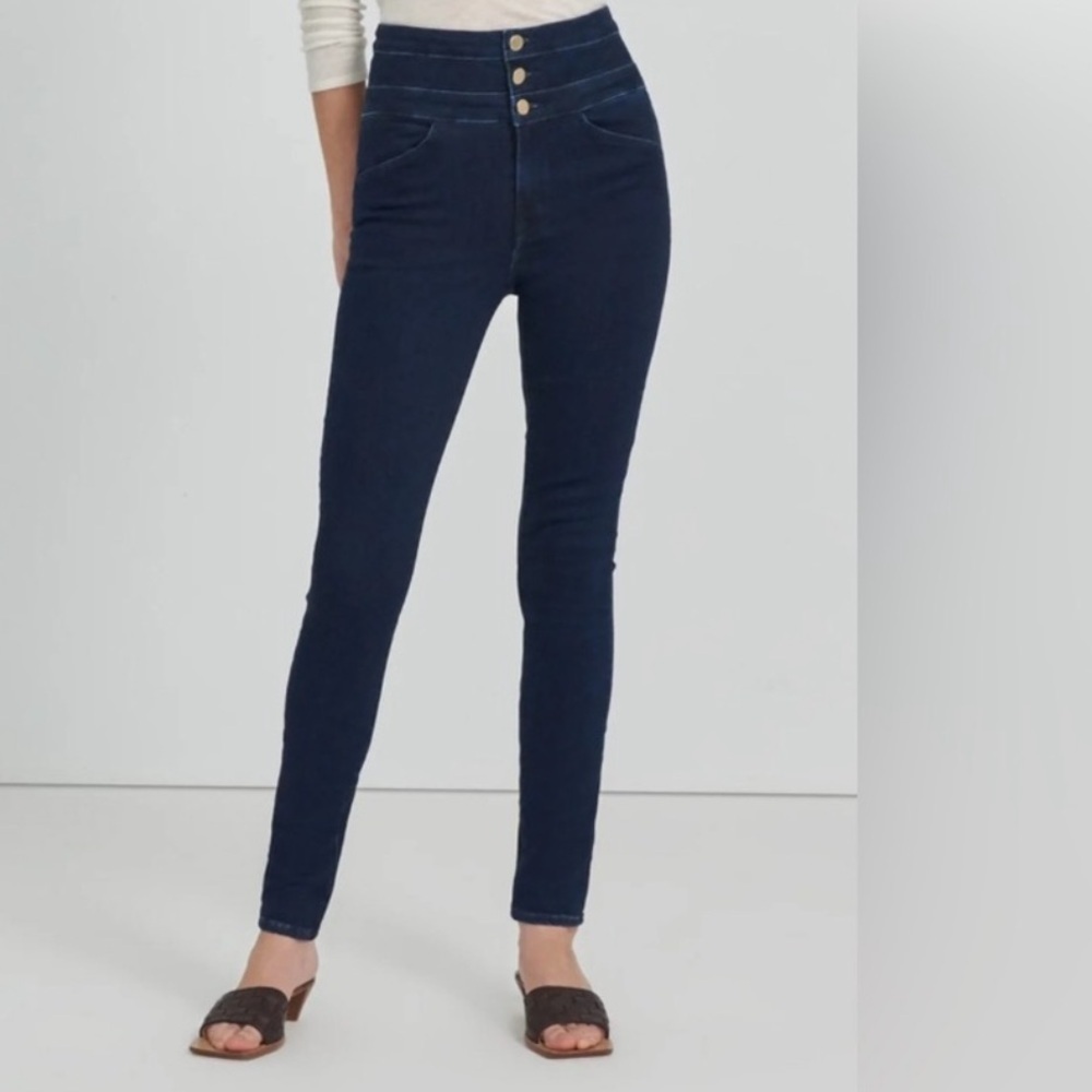 J Brand Annalise high rise jeans